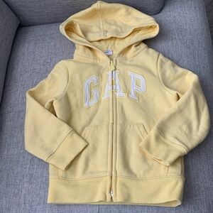 Gap Yellow Hoodie sz 2